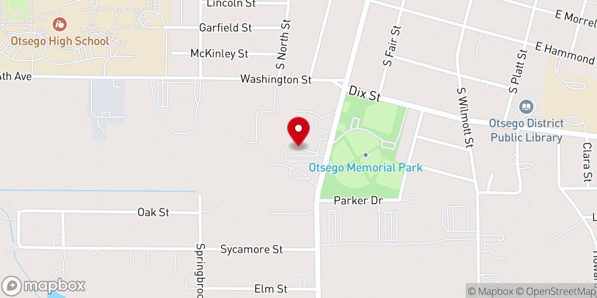 Map showing location of St Margaret's Catholic Church