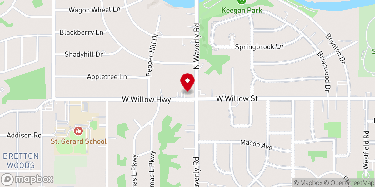 Map showing location of Gods Mission Outreach