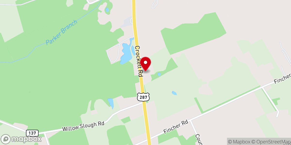Map showing location of First Congregational Methodist Church
