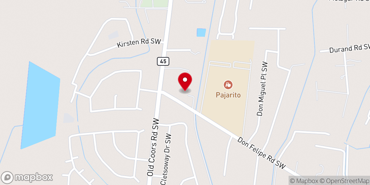Map showing location of Our Lady in-the-Valley Episcopal Church