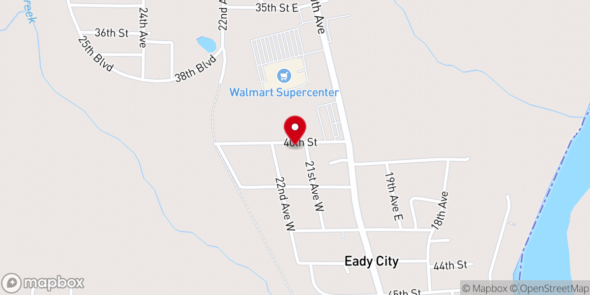 Map showing location of Shawmut Holiness Church