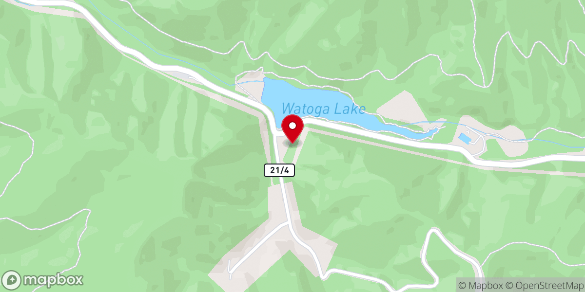 Map showing location of Swago Church
