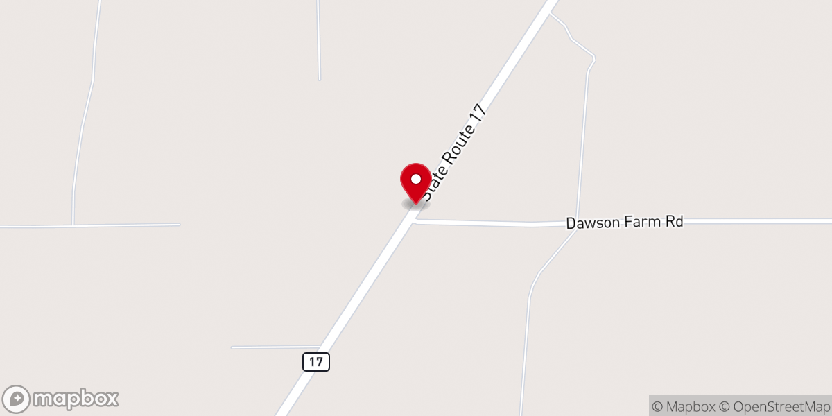 Map showing location of Belleview Baptist Church