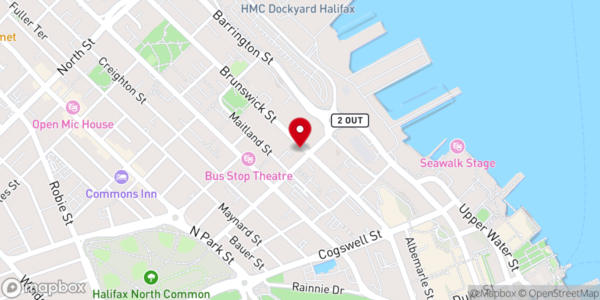 Map showing location of Saint George's Round Church