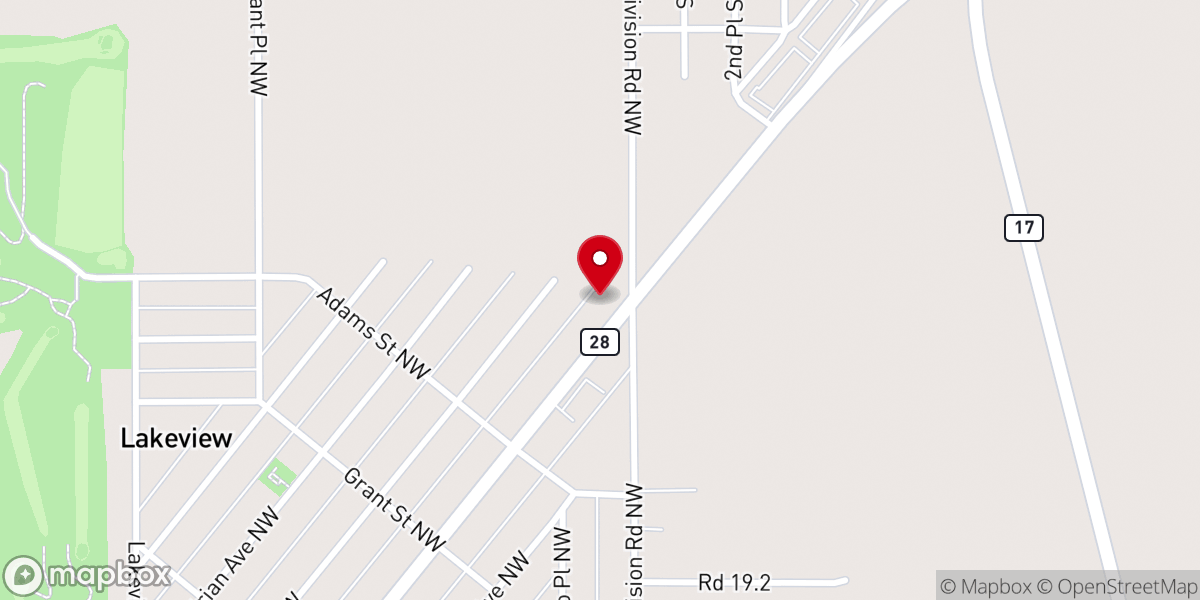 Map showing location of Redeeming Grace Lutheran