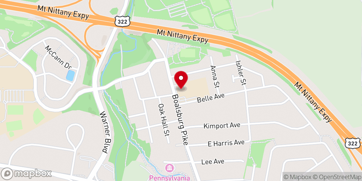 Map showing location of Saint Joseph's Catholic Academy