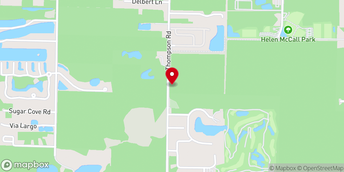 Map showing location of Point Washington United Methodist Church Inc