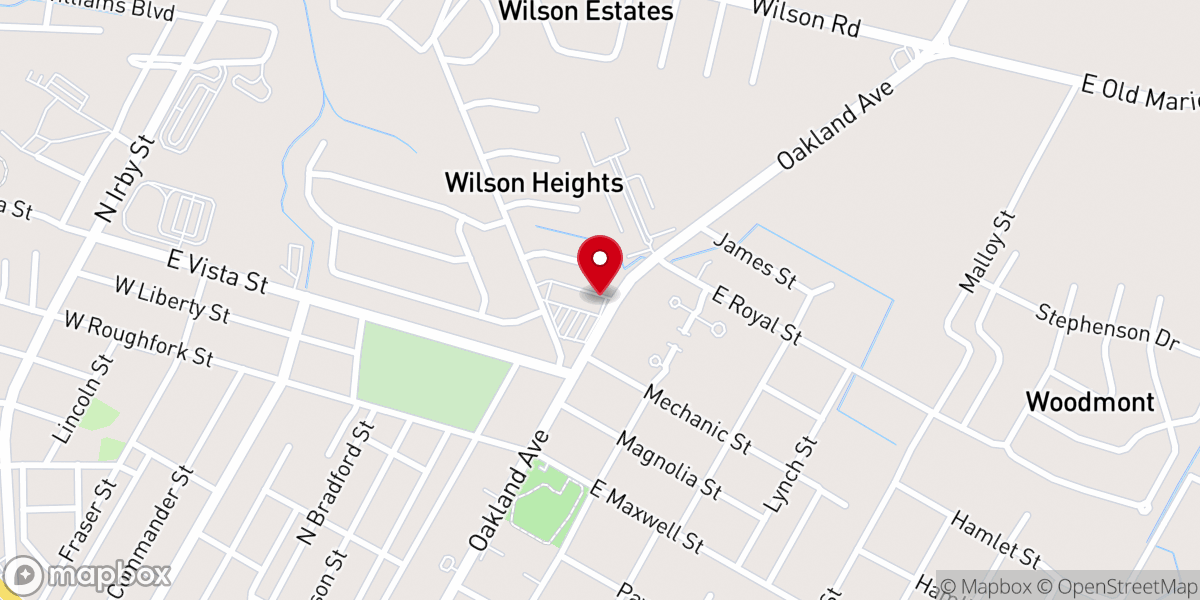 Map showing location of CommUnity Outreach Center