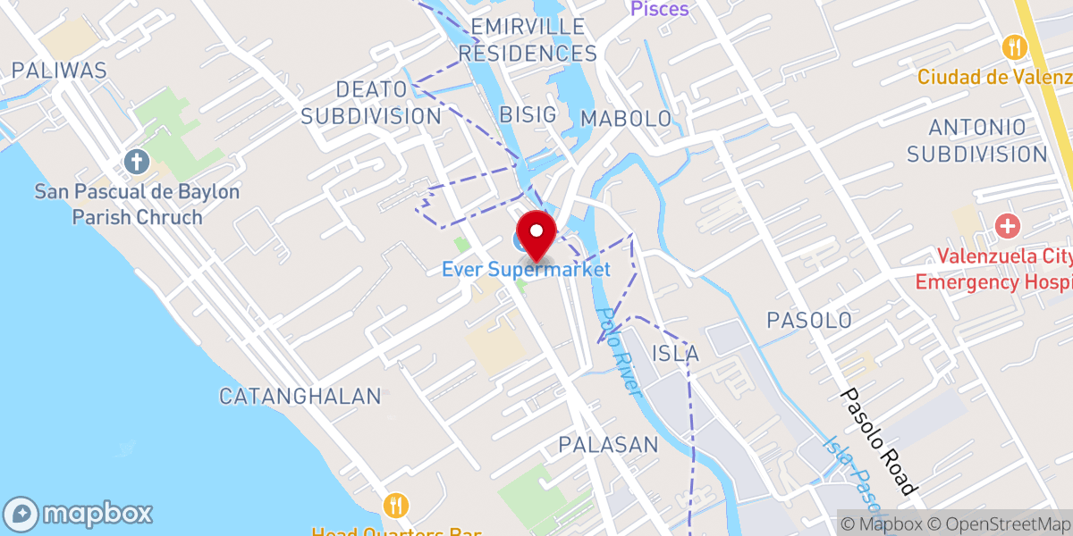 Map showing location of Polo United Methodist Church