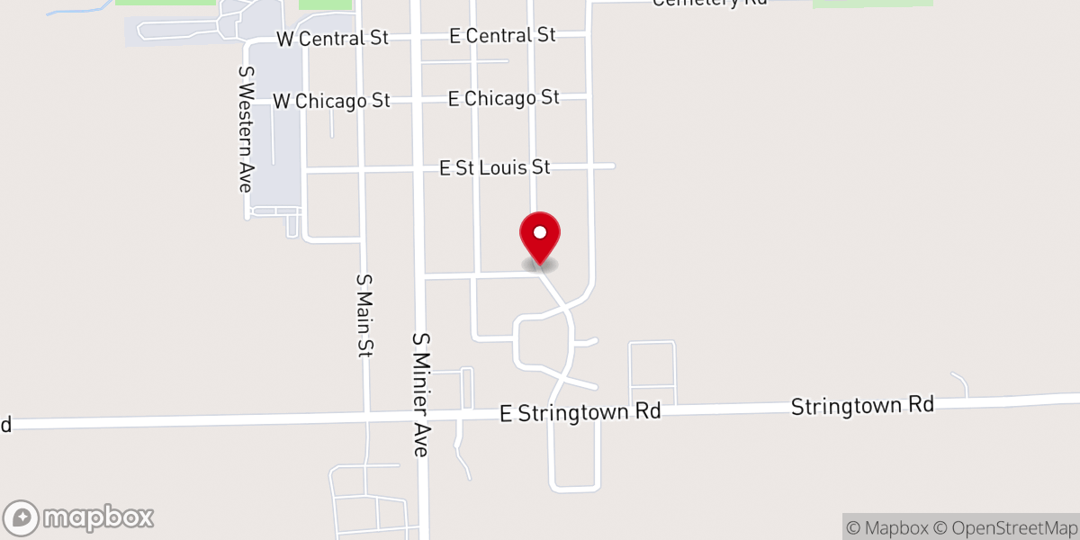 Map showing location of Condy Norvin D