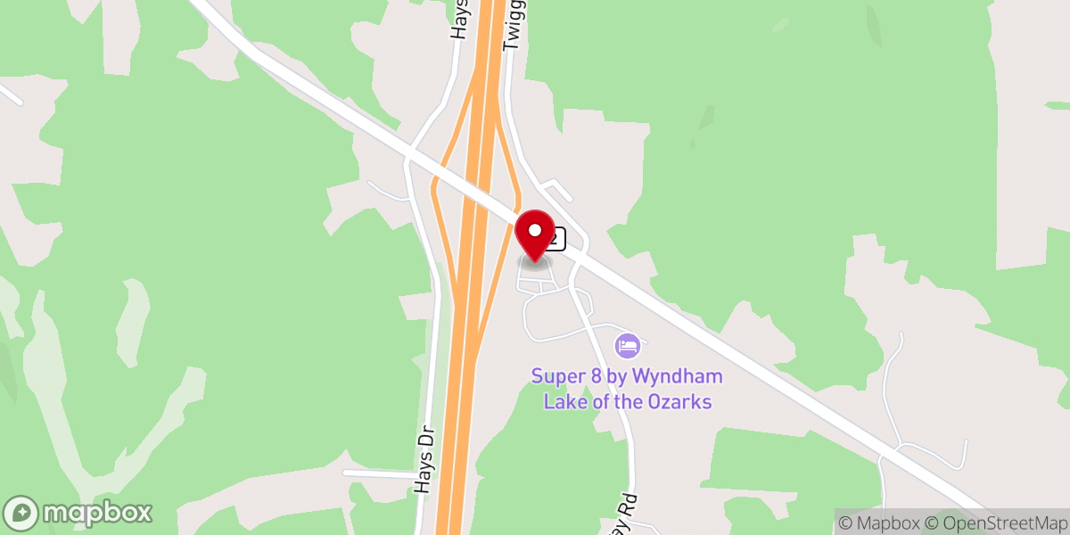Map showing location of Silver Dollars