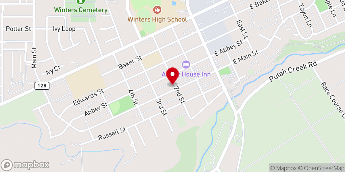 Map showing location of The Rock Church West