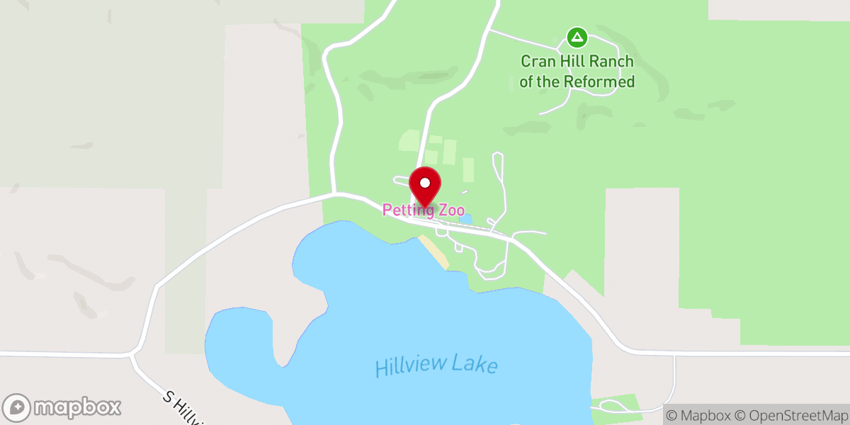 Map showing location of CranHill