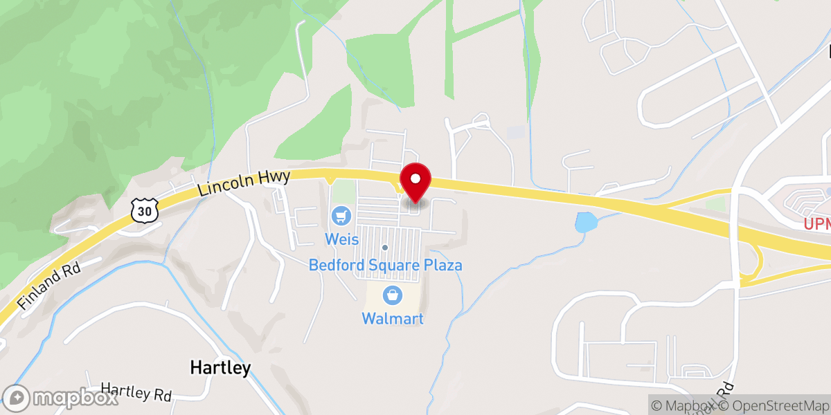 Map showing location of Faith Family Friends