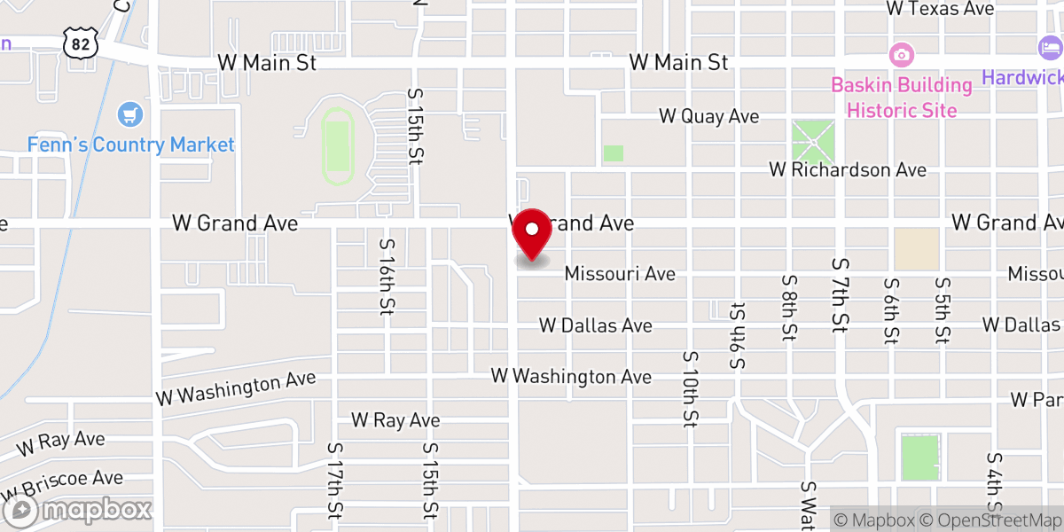 Map showing location of Abundant Life Church UPCI