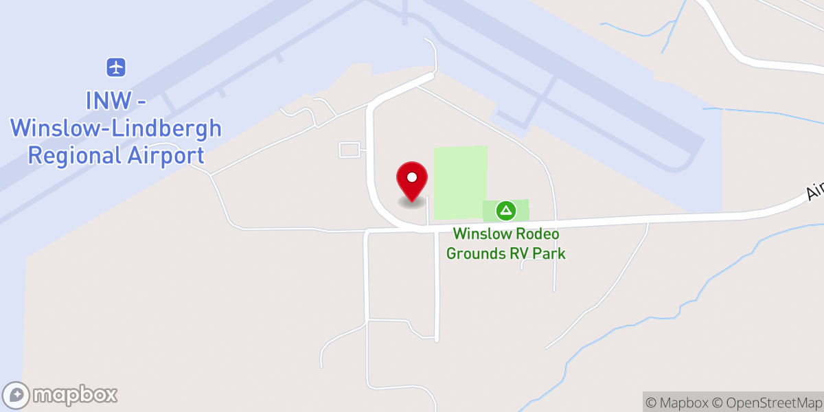 Map showing location of Winslow Christian School