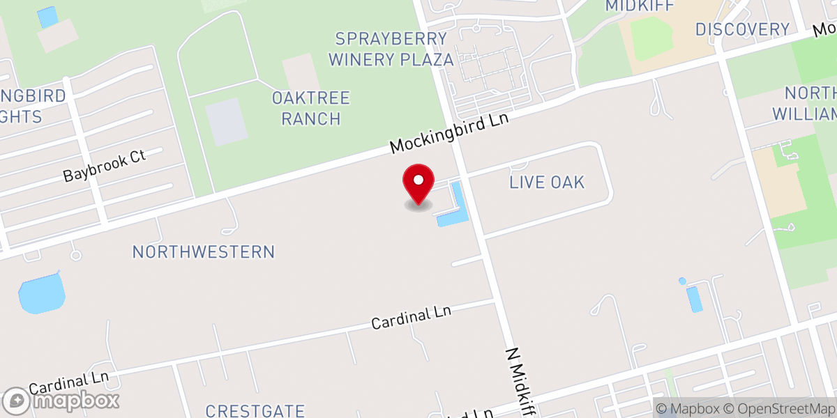 Map showing location of Saint's Rest Reformed Church