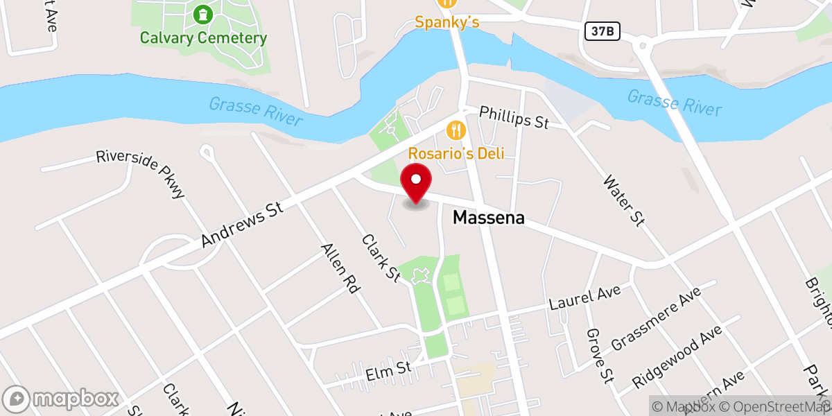 Map showing location of Grace Nations Ministries Inc