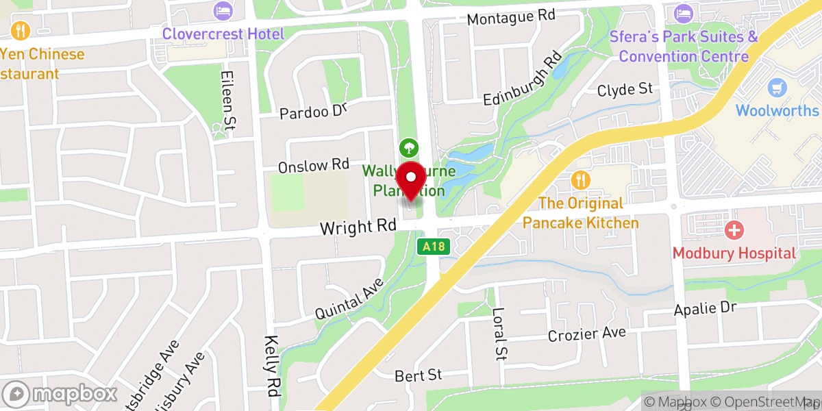 Map showing location of Adelaide Agape Pentecostal Assembly (Malayalam Worship)