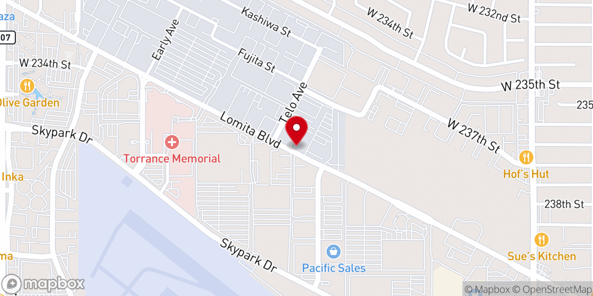 Map showing location of Journey of Faith Church