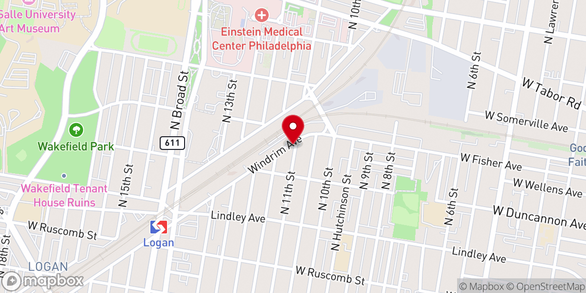 Map showing location of Praise Temple Apostolic Way