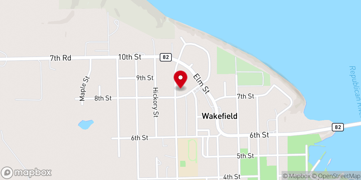 Map showing location of Madura Congregational Church