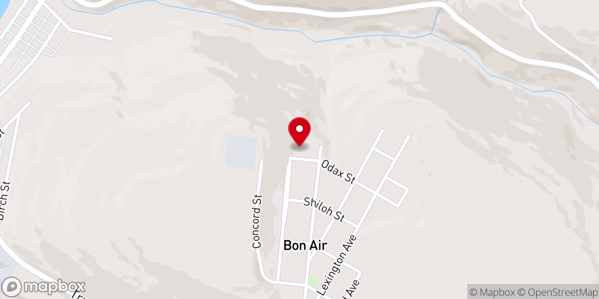 Map showing location of St Barnabas Catholic Church