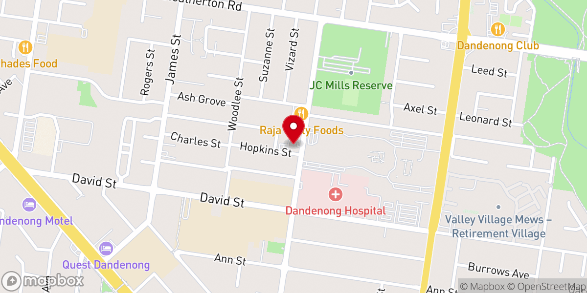 Map showing location of Emir Sultan Mosque