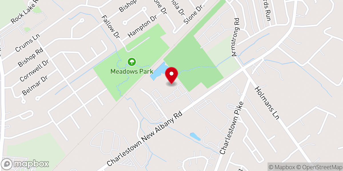 Map showing location of St Stephen Baptist Church