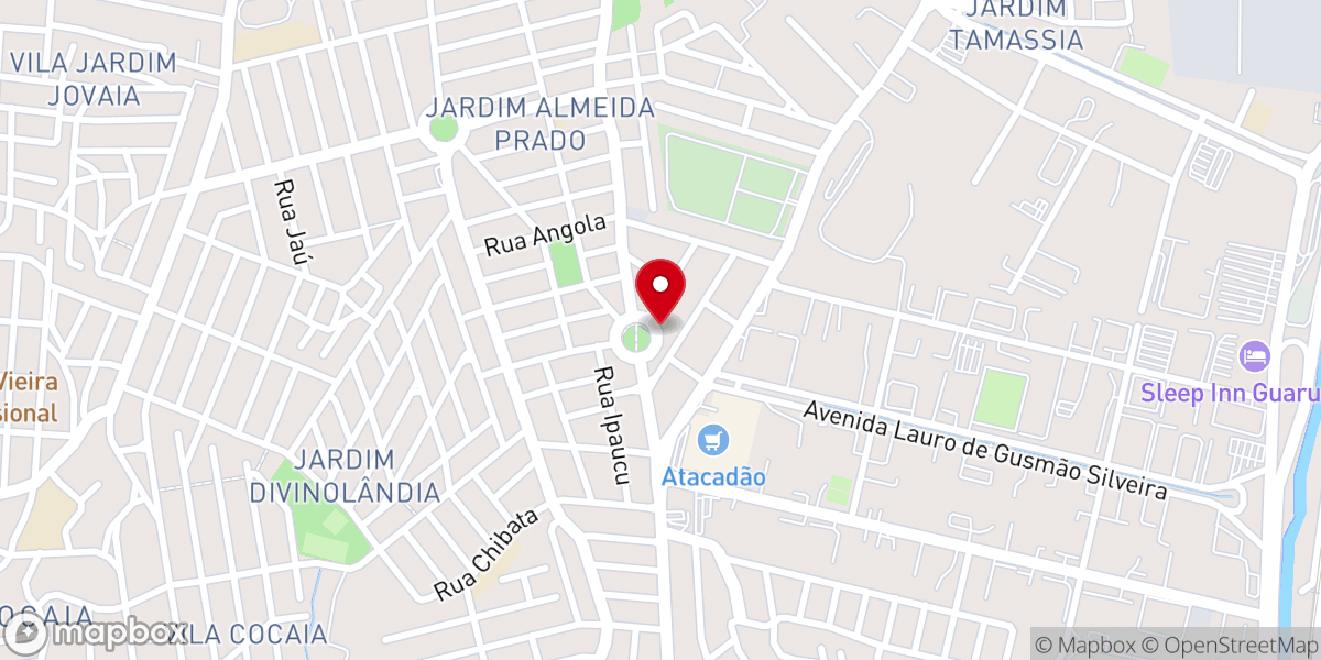 Map showing location of Igreja Evangélica Renovo dos Remidos
