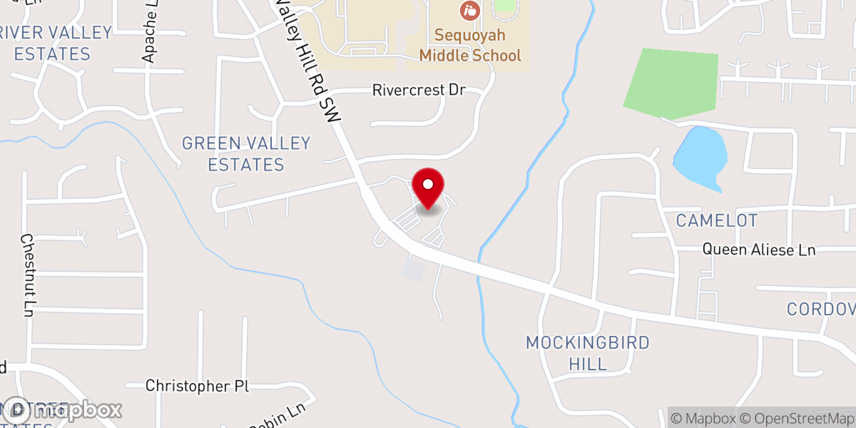 Map showing location of Our Lady of Vietnam Catholic Church