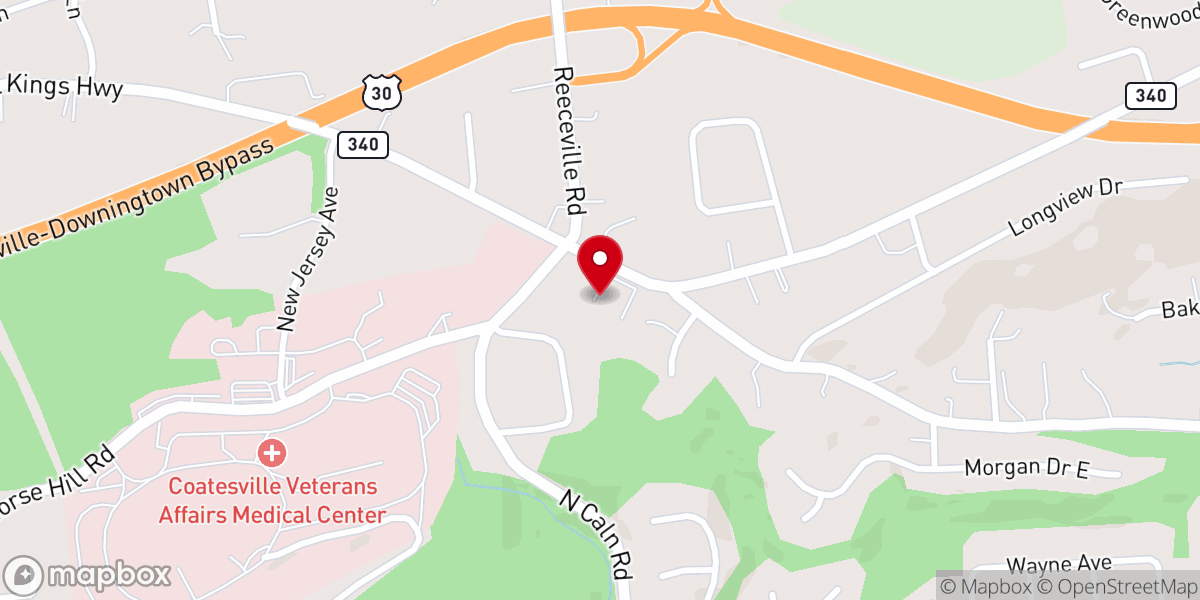 Map showing location of Breathe Community Church