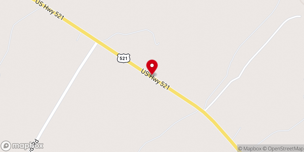 Map showing location of Great Present AME Church