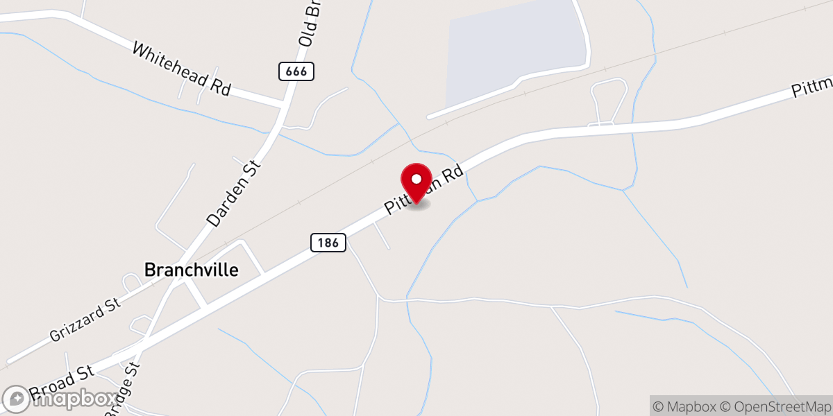 Map showing location of Faith United Christian Center