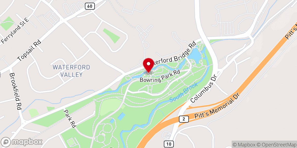 Map showing location of R. H. K. Cochius Monument