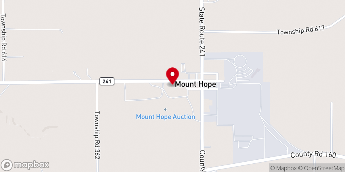 Map showing location of St Johns Lutheran Church