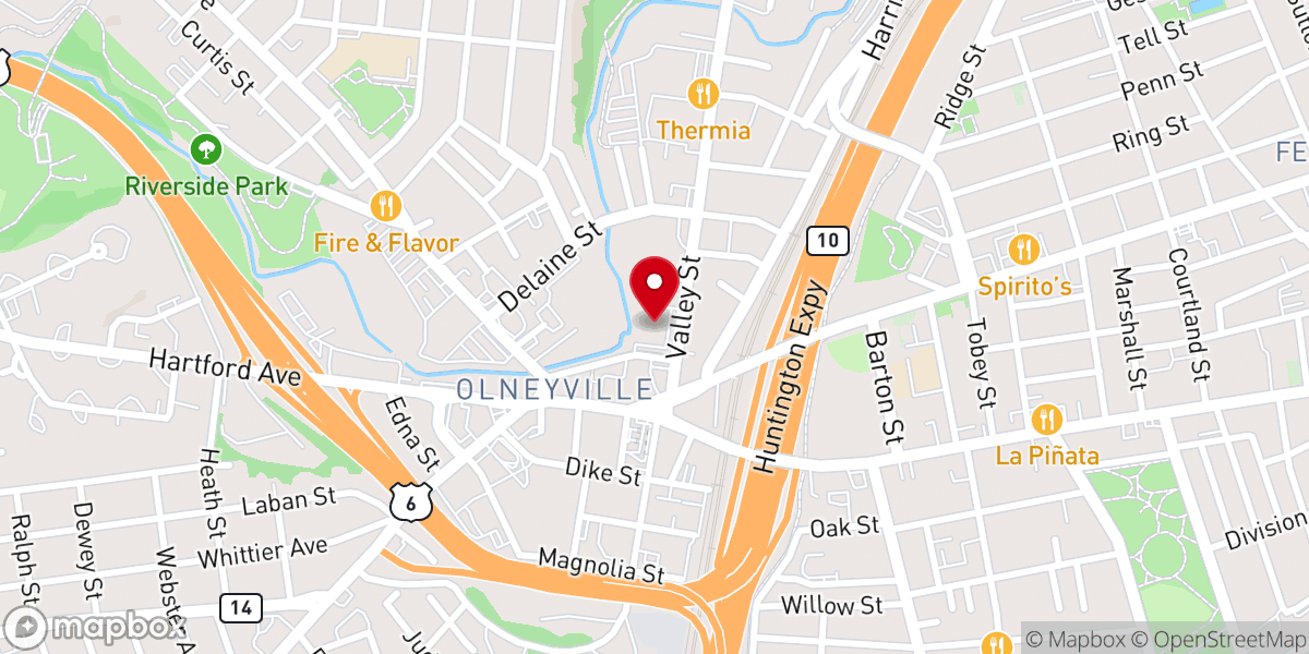 Map showing location of USA Layene Association