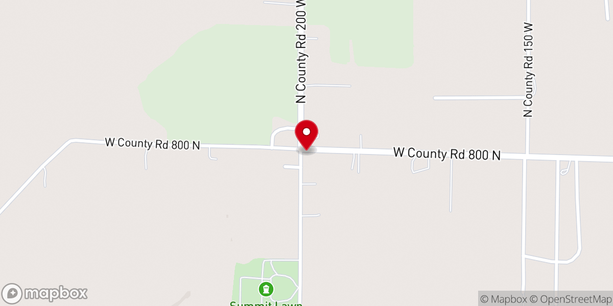 Map showing location of Blessing Box - Berea Christian Church