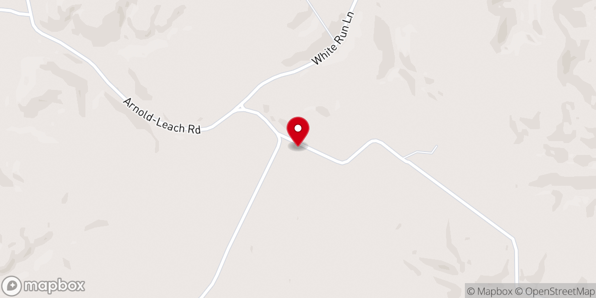 Map showing location of Leach Chapel