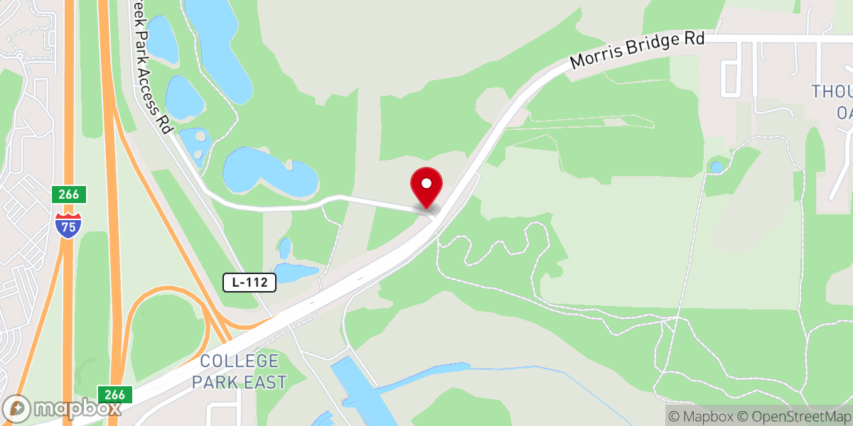 Map showing location of Wilderness Conservation Park - Trout Creek Site