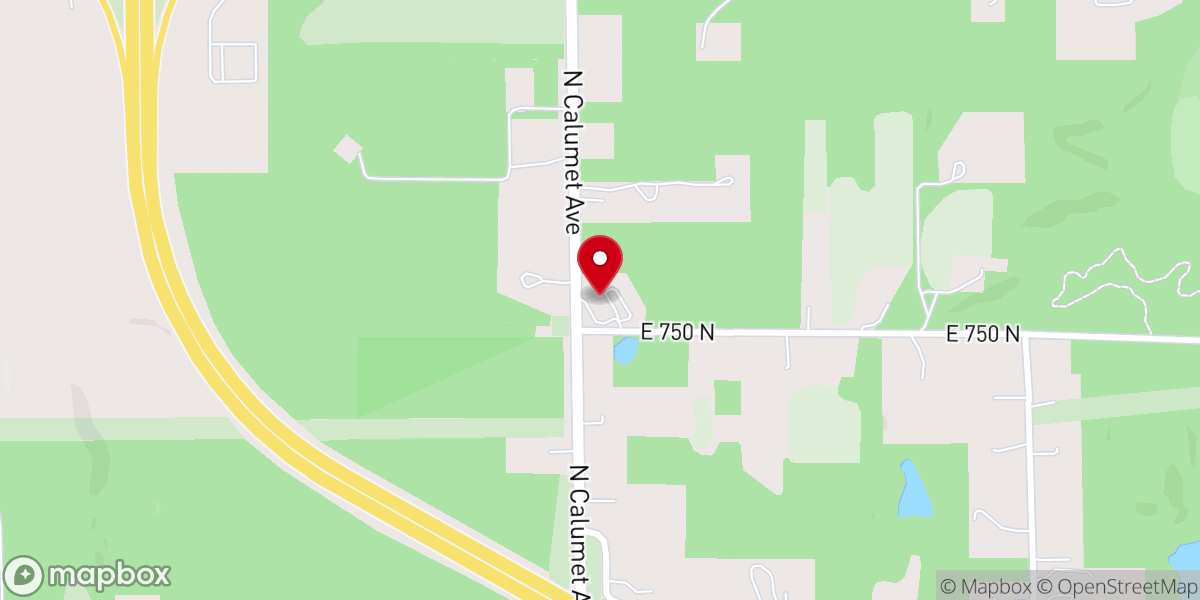Map showing location of Northwest Indiana Hispanic Mission Society Inc