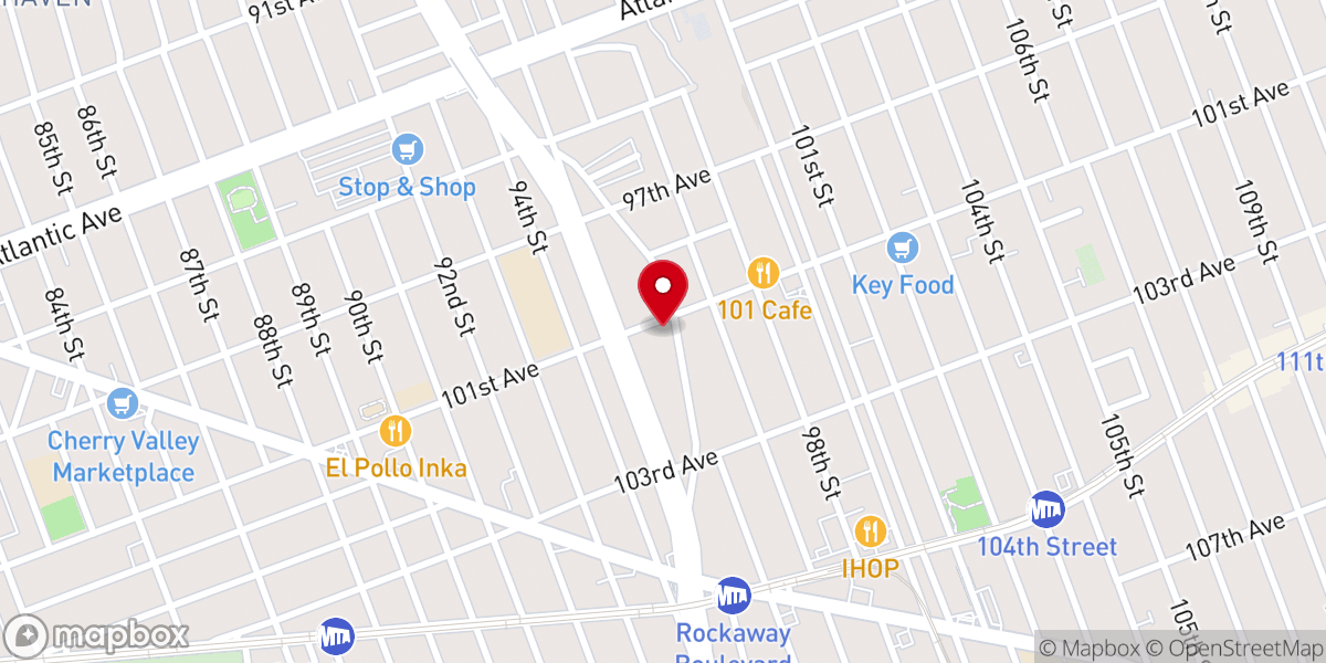 Map showing location of Grace Ministries