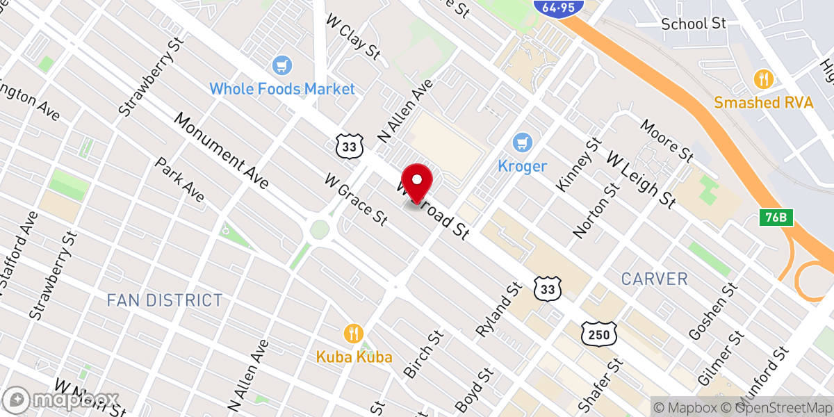 Map showing location of First Love Alive Victory Army Ministries