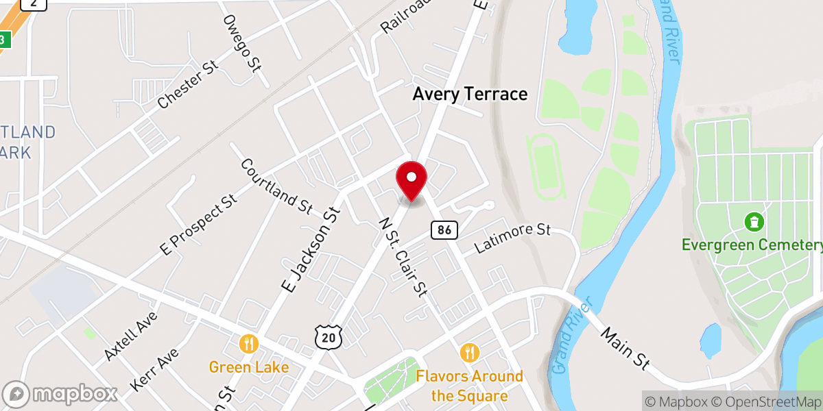 Map showing location of Bread Of Life Anglican Church