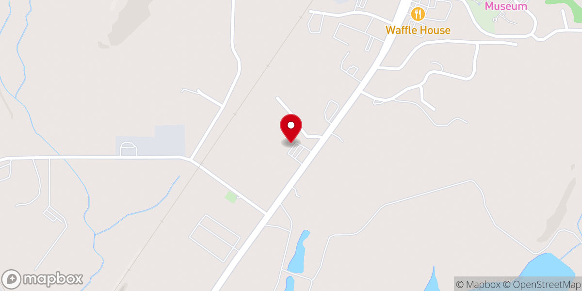 Map showing location of Christian Fellowship Church