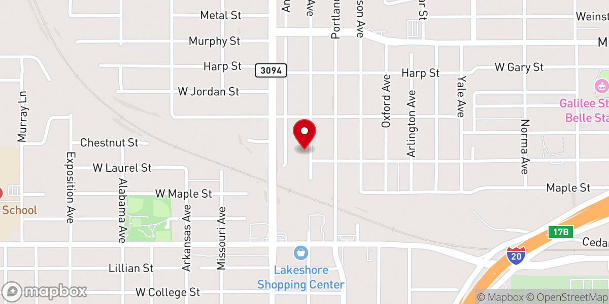 Map showing location of West Chapel Church