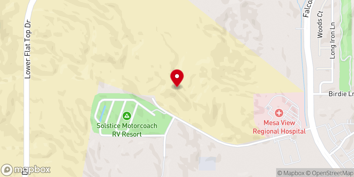 Map showing location of River Valley Bible Church