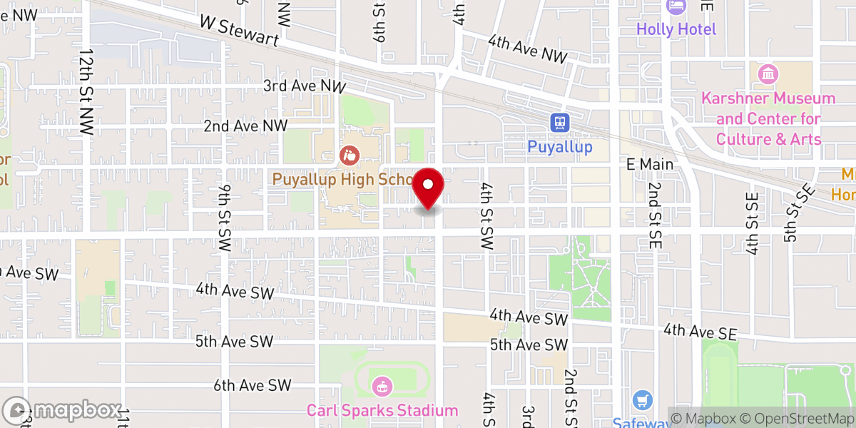 Map showing location of Christ Episcopal Church