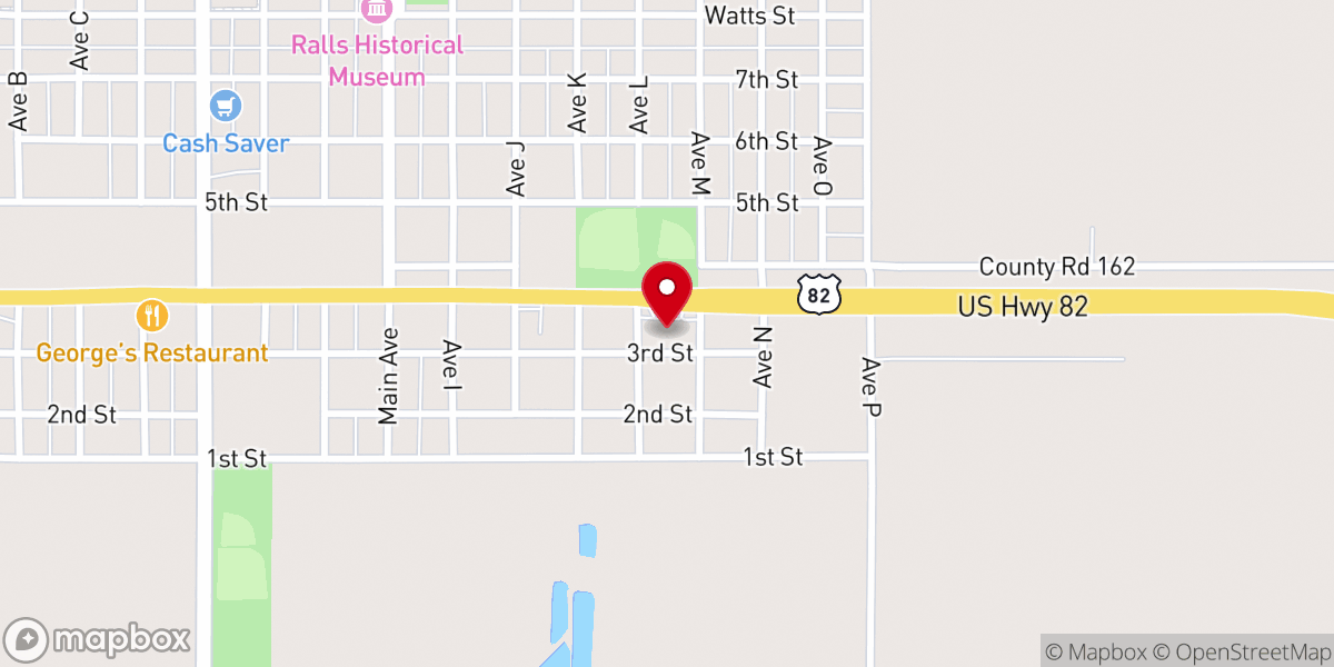 Map showing location of St Michael Catholic Church