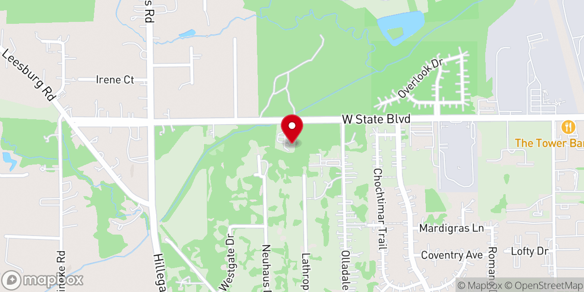 Map showing location of Fan the Fire Ministries Incorporated